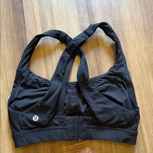 lululemon athletica Black Cross-Back Sports Bra